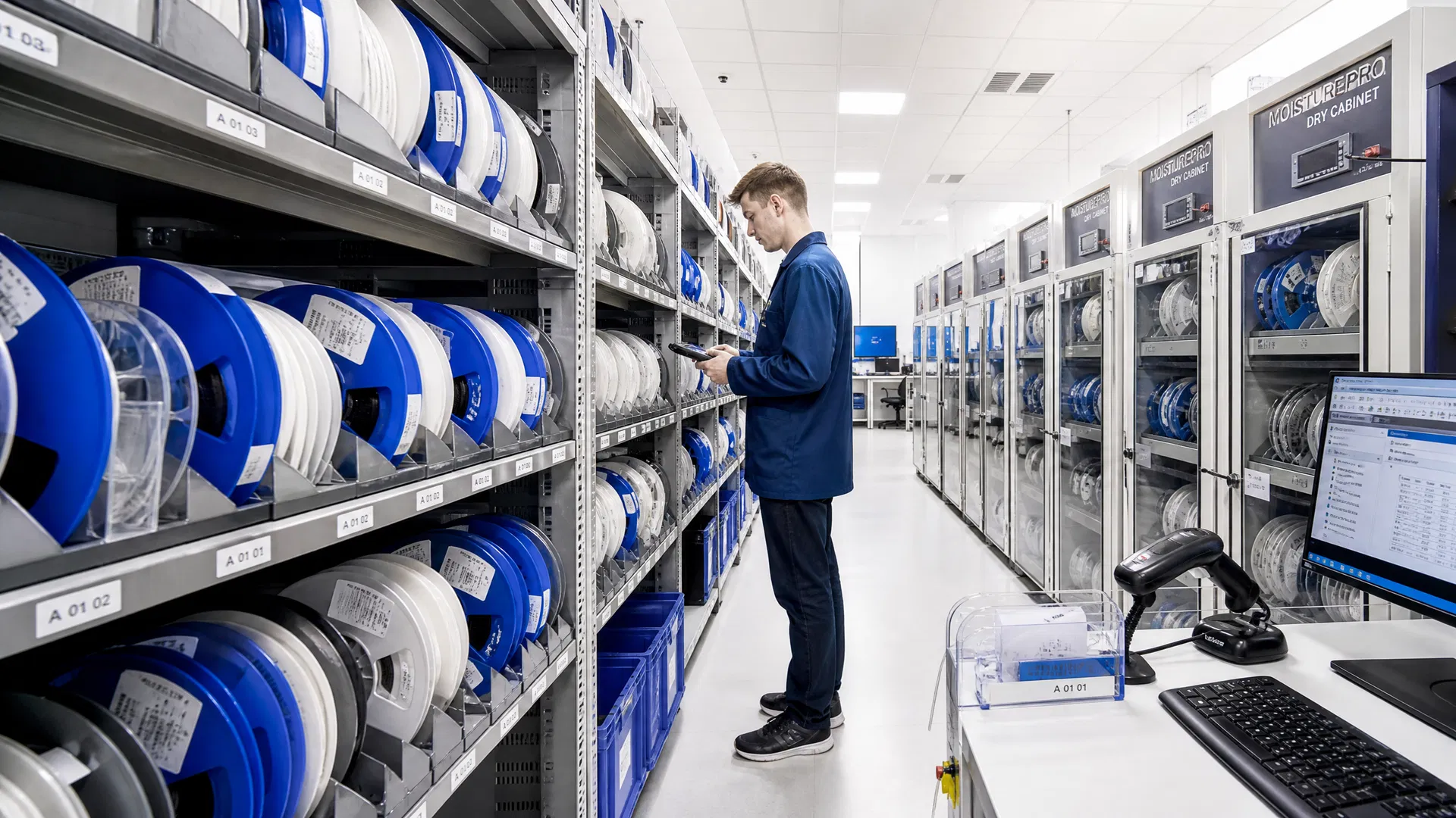 Component warehouse